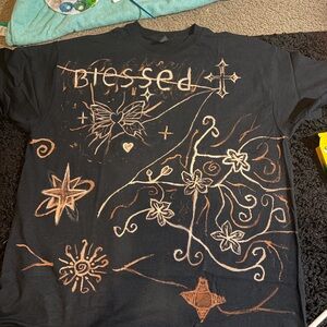 painted bleach t shirt